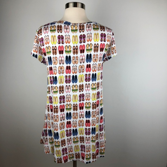 Cupio Shoe Tee T-Shirt Top - Picture 4 of 8